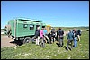 truck vervoer naar Goreli basecamp, Kamtsjatka , dinsdag 6 augustus 2013