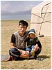 omgeving Son Kul meer, KirgiziÃ« , zaterdag 26 augustus 2000