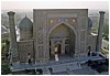 Registan te Samarkand, Oezbekistan , woensdag 6 september 2000