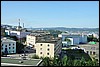 uitzicht Moermansk vanuit hotel, Rusland , zondag 2 augustus 2009