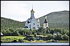 kerk in Monchegorsk, Rusland , zondag 2 augustus 2009