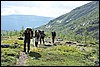 trektocht door Lovozero gebergte, Kola, Rusland , woensdag 19 augustus 2009