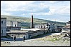 oude fabriek nabij Revda, Kola, Rusland , woensdag 19 augustus 2009