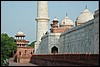 Taj Mahal, Agra, India , dinsdag 9 augustus 2005