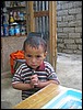 jongen te Phanjilla, India , maandag 1 augustus 2005