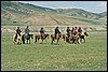 Naadam festival te Karakorum, Mongolië , vrijdag 11 juli 2003