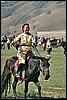 Naadam festival te Karakorum, Mongolië , vrijdag 11 juli 2003