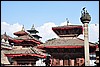 Durbar square Kathmandu, Nepal , dinsdag 18 oktober 2011