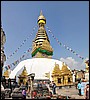 Swayambhunath, Nepal , dinsdag 18 oktober 2011