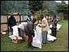 inpakken trekking Rwenzori NP, Oeganda , dinsdag 24 juli 2007