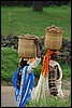 vrouwen naar de markt in Kisoro, Oeganda , donderdag 19 juli 2007