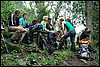 pause Rwenzori NP, Oeganda , woensdag 25 juli 2007