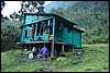 Yeoman hut, Rwenzori NP, Oeganda , dinsdag 31 juli 2007