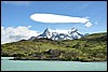 Lago Pahoe, P.N. Torres Del Paine, Chili , donderdag 25 december 2008