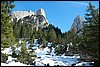 Sneeuwwandelen in de Rosengarten, Italië , zondag 24 februari 2008