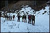 Sneeuwwandelen in de Rosengarten, Italië , maandag 25 februari 2008