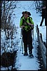 Sneeuwwandelen in de Rosengarten, Italië , maandag 25 februari 2008