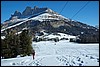 Sneeuwwandelen in de Rosengarten, Italië , dinsdag 26 februari 2008