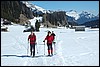 Sneeuwwandelen in de Rosengarten, Italië , donderdag 28 februari 2008