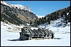 Sneeuwwandelen in de Rosengarten, Italië , donderdag 28 februari 2008