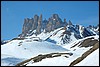 Sneeuwwandelen in de Rosengarten, Italië , donderdag 28 februari 2008