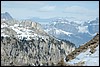 Sneeuwwandelen in de Rosengarten, Italië , vrijdag 29 februari 2008