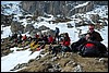 Sneeuwwandelen in de Rosengarten, Italië , vrijdag 29 februari 2008