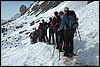 Sneeuwwandelen in de Rosengarten, Italië , vrijdag 29 februari 2008