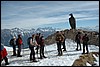 Sneeuwwandelen in de Rosengarten, Italië , vrijdag 29 februari 2008