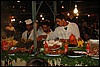 Djemaa-el-Fna plein, Marrakesh, Marokko , zondag 30 april 2006