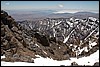 uitzicht vanaf Toubkal, Marokko , donderdag 4 mei 2006