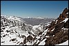 Afdaling vanaf Toubkal, Marokko , donderdag 4 mei 2006