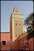Koutobia minaret, Marrakesh, Marokko , zondag 7 mei 2006