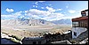 Uitzicht vanuit Karsha Gompa, India , zondag 2 september 2012